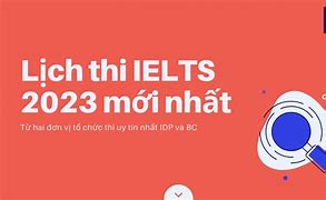 Lịch Thi Ielts Idp Neu