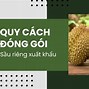 Sầu Riêng Xuất Khẩu Châu Âu