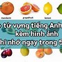 Trái Cây Tiếng Anh Là Gì